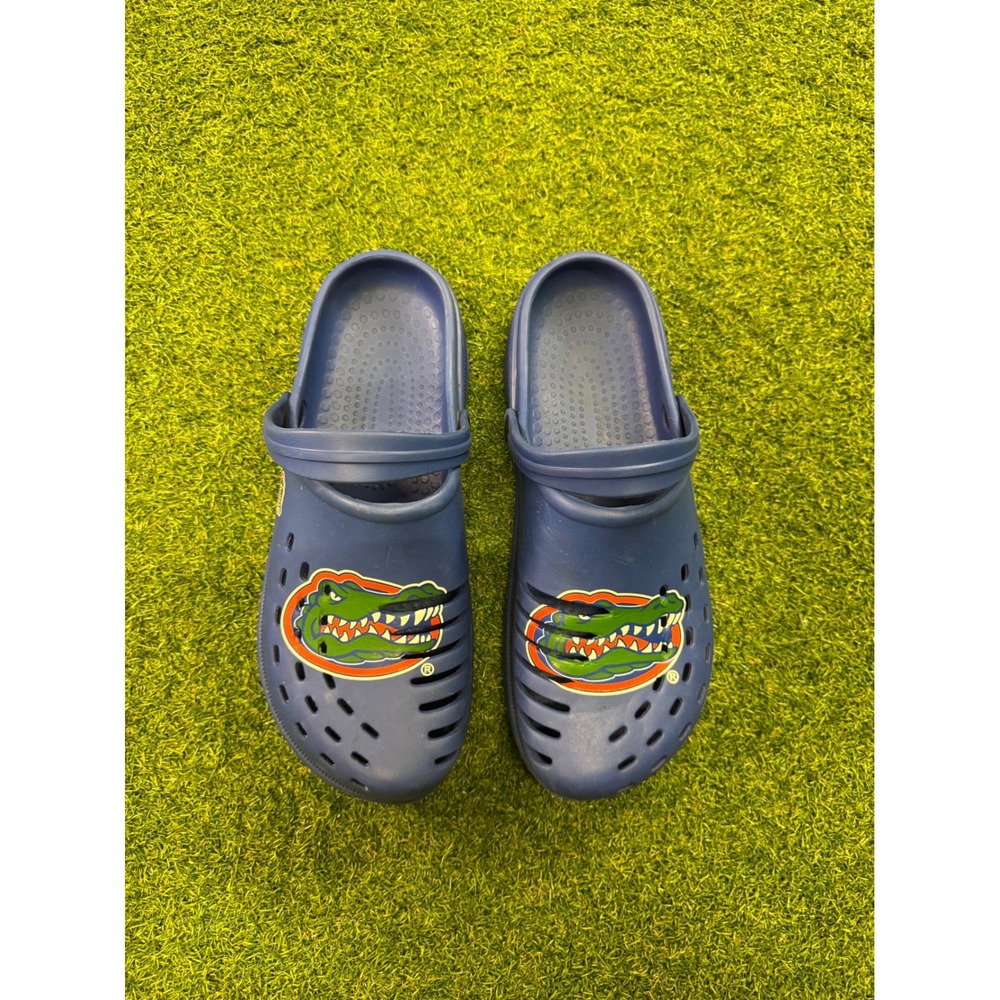 FOCO Florida Gators‎ Mens XL 13-14 Blue Clog Sandals NCAA Shoes Slip On